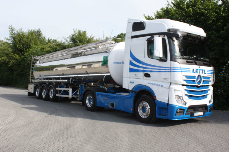 Neues LKW Gespann on Tour - Lettl Tank