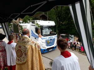 Lettl wieder auf der Fahrzeugweihe in St. Christoph -1