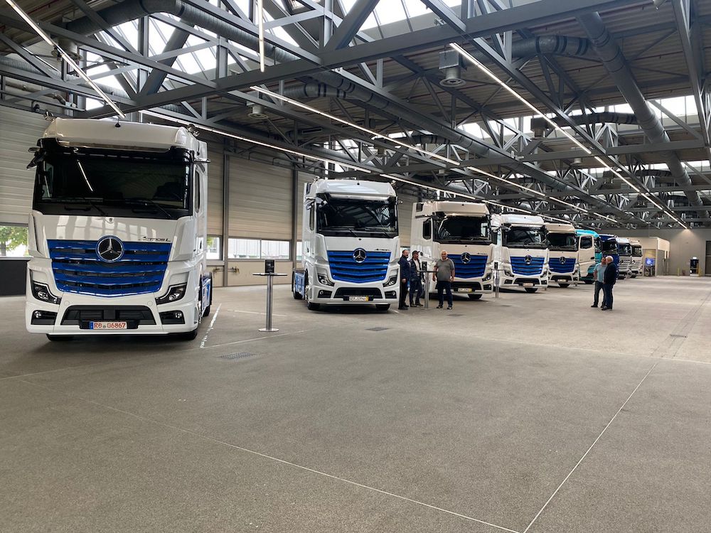 5 neue Actros!