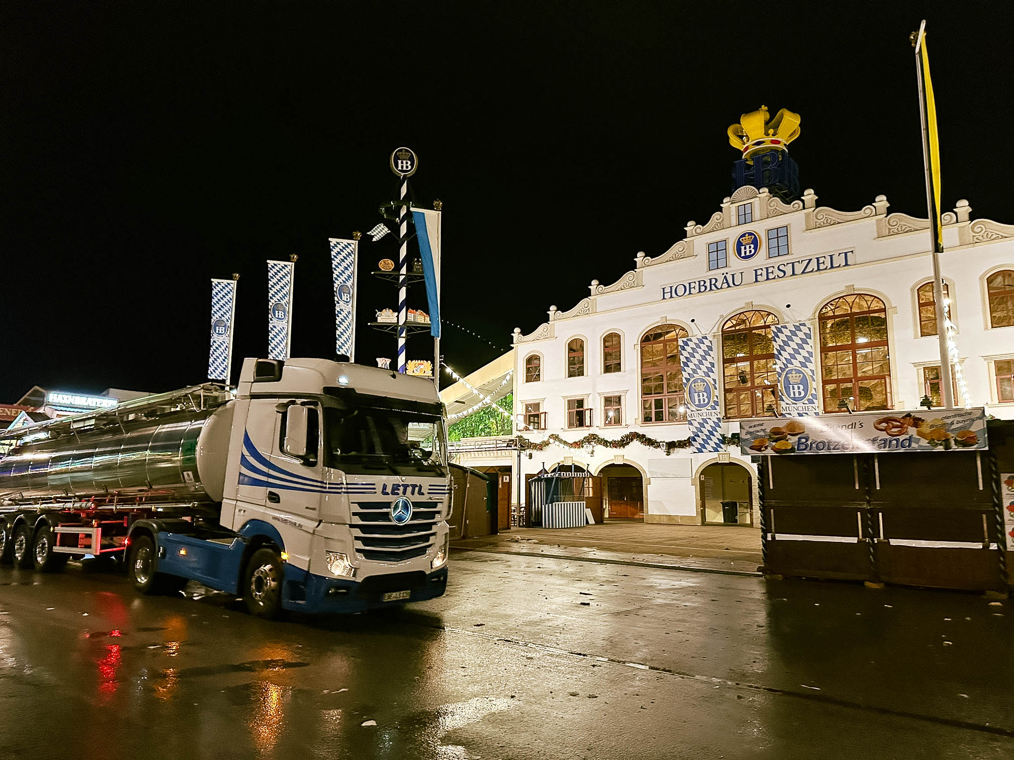 Lettl ist Stammgast auf der Wiesn.